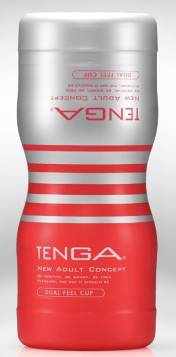 Мастурбатор TENGA Dual Sensation Cup - Tenga - в Братске купить с доставкой