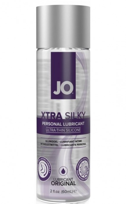 Лубрикант на силиконовой основе JO Xtra Silky - 60 мл. - System JO - купить с доставкой в Братске
