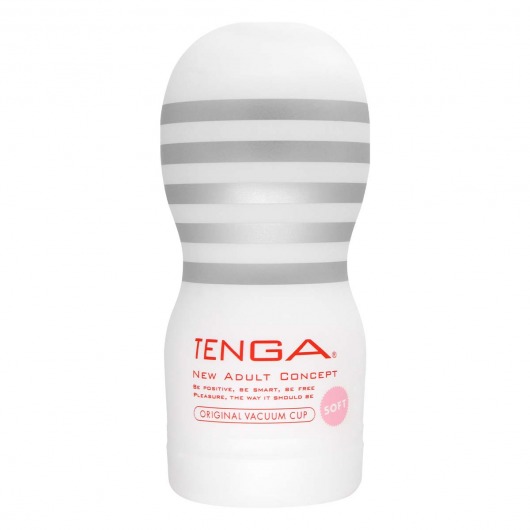 Мастурбатор TENGA Original Vacuum Cup Soft - Tenga - в Братске купить с доставкой