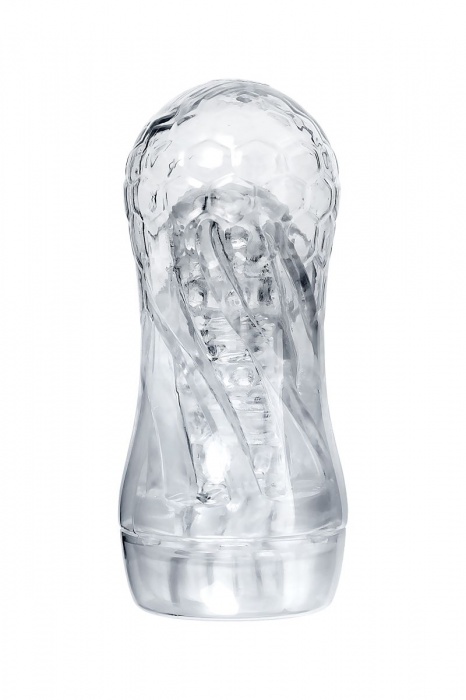 Прозрачный мастурбатор Jelf - A-toys - в Братске купить с доставкой