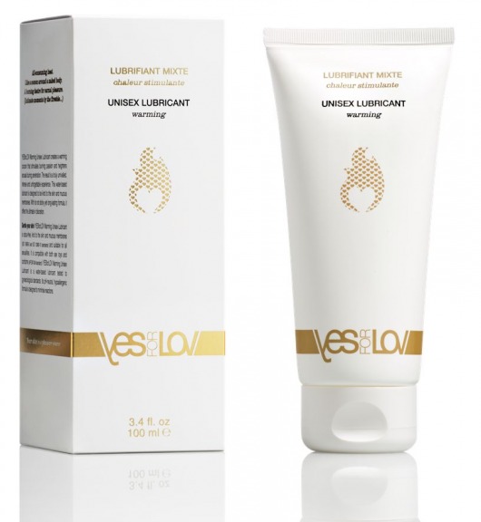 Лубрикант на водной основе с согревающим эффектом Warming Unisex Lubricant - 100 мл. - YESforLOV - купить с доставкой в Братске