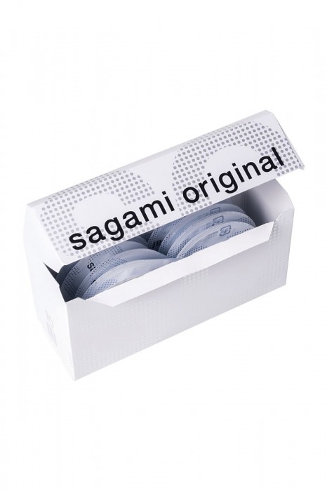 Презервативы Sagami Original 0.02 L-size увеличенного размера - 10 шт. - Sagami - купить с доставкой в Братске