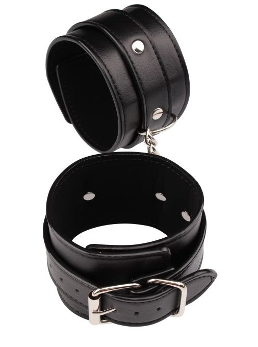 Черные оковы Classic Ankle Cuffs - Chisa - купить с доставкой в Братске