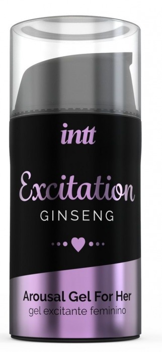 Женский возбуждающий интимный гель Excitation Ginseng - 15 мл. - INTT - купить с доставкой в Братске