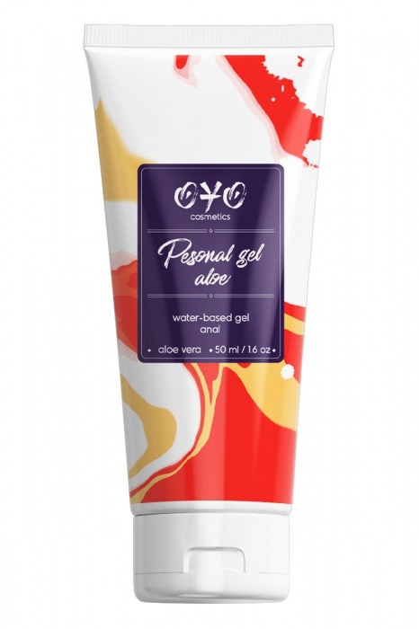 Анальная смазка на водной основе OYO Personal Gel Aloe - 50 мл. - OYO - купить с доставкой в Братске