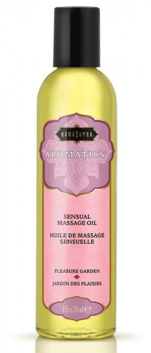 Массажное масло с цветочным ароматом Pleasure Garden - 236 мл. - Kama Sutra - купить с доставкой в Братске