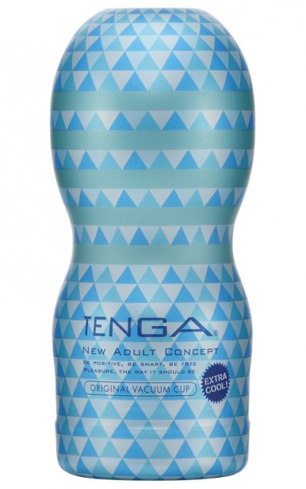 Мастурбатор с охлаждающей смазкой TENGA Original Vacuum Cup Extra Cool - Tenga - в Братске купить с доставкой