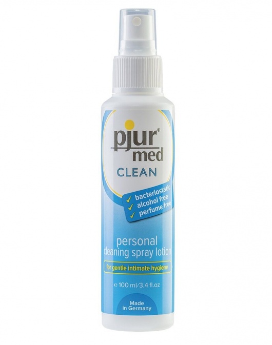 Гигиенический спрей pjur MED Clean Spray - 100 мл. - Pjur - купить с доставкой в Братске