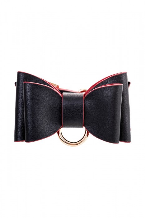 Черно-красный бондажный набор Bow-tie - ToyFa - купить с доставкой в Братске