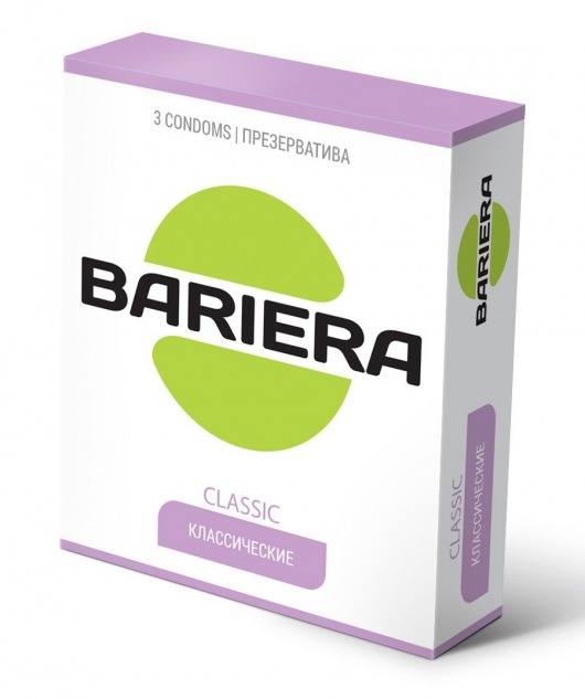 Классические презервативы Bariera Classic - 3 шт. - Bariera - купить с доставкой в Братске