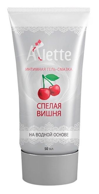 Интимная гель-смазка на водной основе Arlette  Спелая вишня  - 50 мл. - Arlette - купить с доставкой в Братске