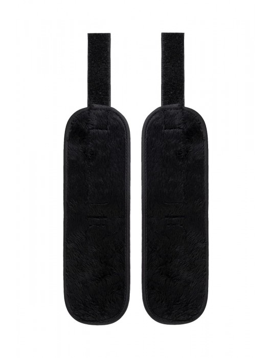 Серебристо-черные наручники Anonymo - ToyFa - купить с доставкой в Братске