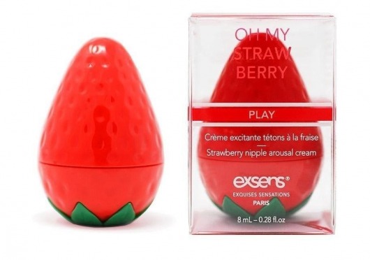 Крем для стимуляции сосков Oh My Strawberry - 8 мл. - Exsens - купить с доставкой в Братске
