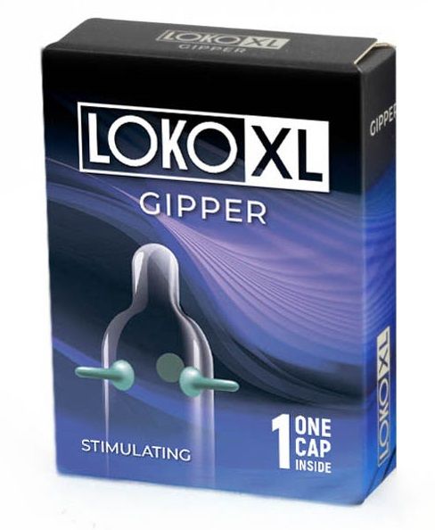 Стимулирующая насадка на пенис LOKO XL GIPPER - Sitabella - в Братске купить с доставкой