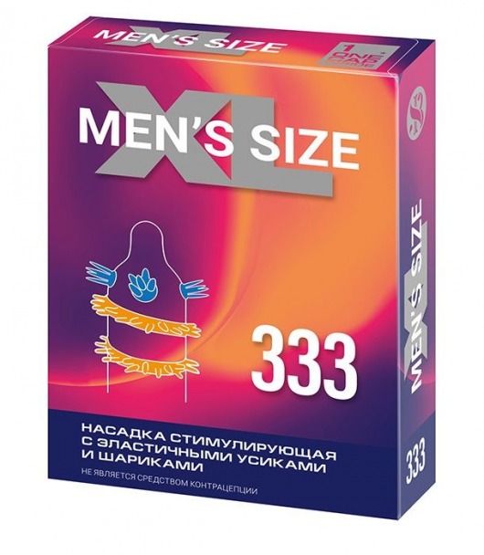 Стимулирующая насадка на пенис MEN SIZE 333 - Sitabella - в Братске купить с доставкой