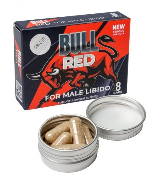 Пищевой концентрат для мужчин BULL RED - 8 капсул - Sitabella - купить с доставкой в Братске