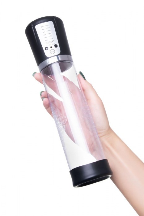 Прозрачная автоматическая помпа для пениса Sigurd - Sexus - в Братске купить с доставкой