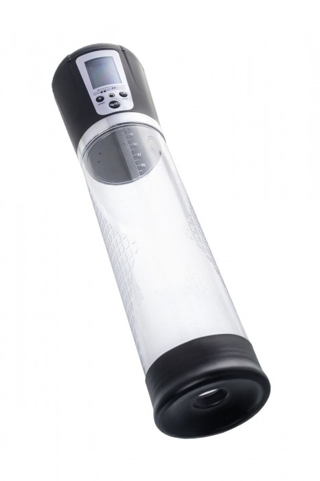 Прозрачная автоматическая помпа для пениса Alrik - Sexus - в Братске купить с доставкой