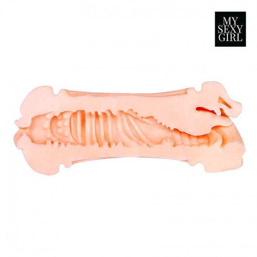 Двусторонний мастурбатор - ротик и вагина - Bior toys - в Братске купить с доставкой