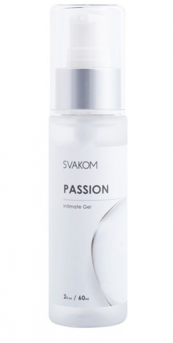 Смазка на водной основе Passion Intimate Gel - 60 мл. - Svakom - купить с доставкой в Братске