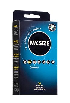Презервативы MY.SIZE размер 49 - 10 шт. - My.Size - купить с доставкой в Братске