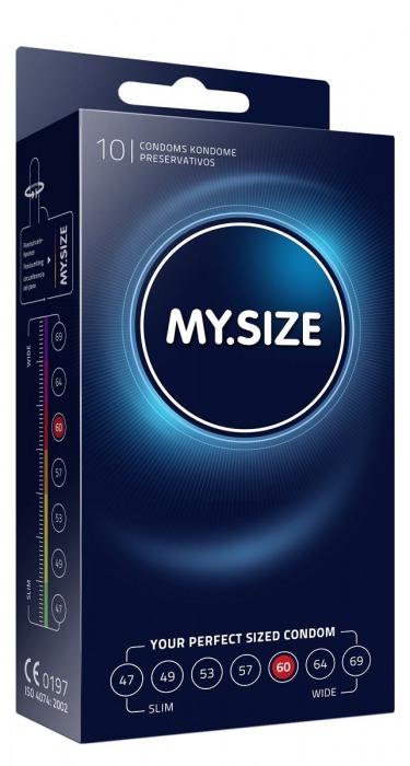 Презервативы MY.SIZE размер 60 - 10 шт. - My.Size - купить с доставкой в Братске