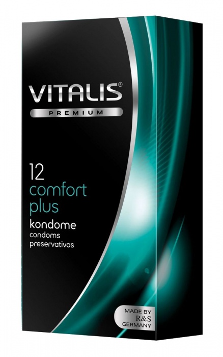 Контурные презервативы VITALIS PREMIUM comfort plus - 12 шт. - Vitalis - купить с доставкой в Братске