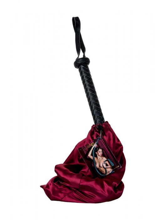 Длинный кожаный кнут с хлопушками на конце - ToyFa - купить с доставкой в Братске