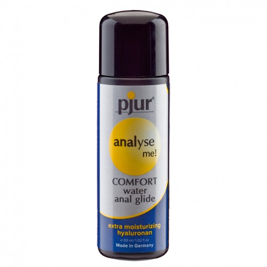 Анальный лубрикант pjur ANALYSE ME Comfort Water Anal Glide - 30 мл. - Pjur - купить с доставкой в Братске