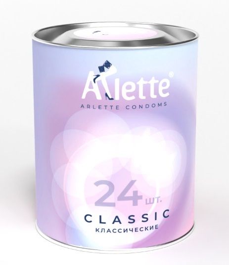 Классические презервативы Arlette Classic - 24 шт. - Arlette - купить с доставкой в Братске