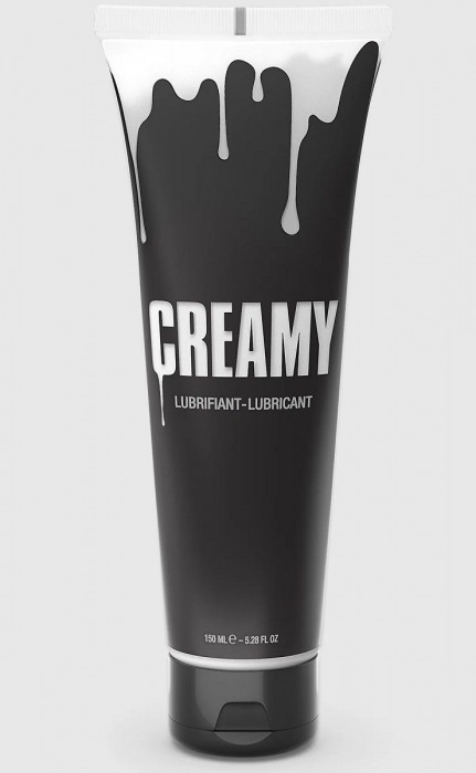 Смазка на водной основе Creamy с консистенцией спермы - 150 мл. - Strap-on-me - купить с доставкой в Братске