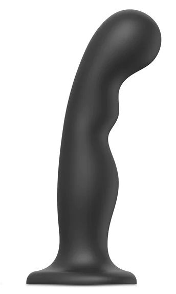 Черная насадка Strap-On-Me Dildo Plug P G size XXL - Strap-on-me - купить с доставкой в Братске