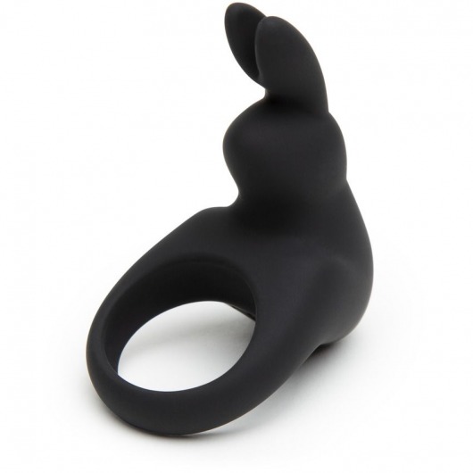 Черное эрекционное виброкольцо Happy Rabbit Rechargeable Rabbit Cock Ring - Happy Rabbit - в Братске купить с доставкой