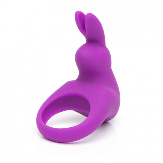 Фиолетовое эрекционное виброкольцо Happy Rabbit Rechargeable Rabbit Cock Ring - Happy Rabbit - в Братске купить с доставкой