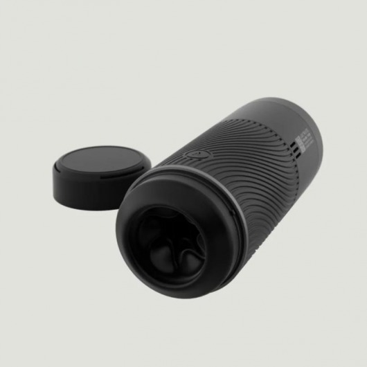 Черный мастурбатор с контролем всасывания Arcwave Pow Stroker - Arcwave - в Братске купить с доставкой