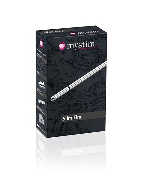 Зонд для электростимуляции уретры Slim Finn - 15 см. - MyStim - купить с доставкой в Братске