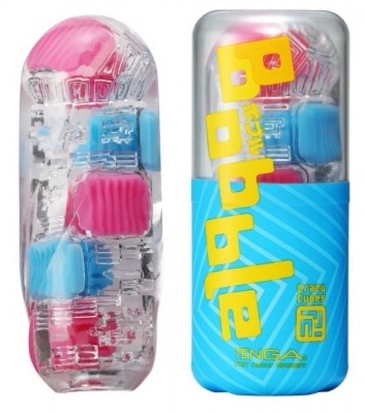 Мастурбатор Tenga Bobble Crazy Cubes - Tenga - в Братске купить с доставкой