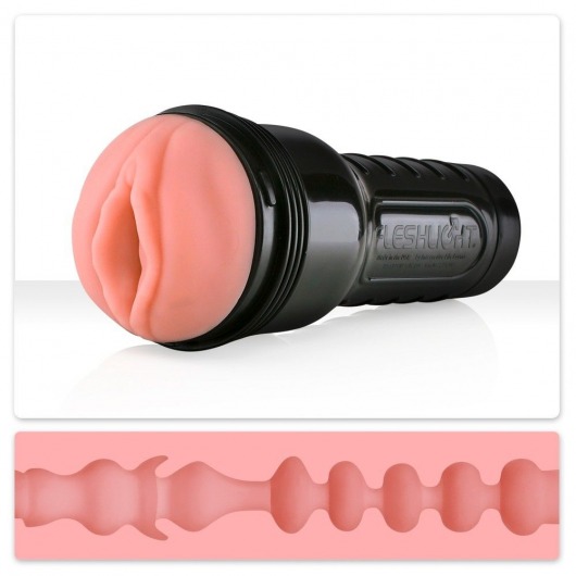 Мастурбатор-вагина Fleshlight - Pink Lady Mini-Lotus - Fleshlight - в Братске купить с доставкой