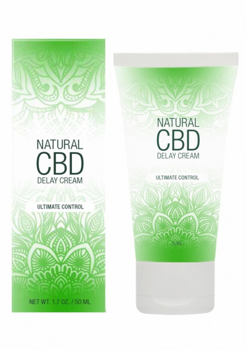 Крем-пролонгатор Natural CBD Delay Cream - 50 мл. - Shots Media BV - купить с доставкой в Братске