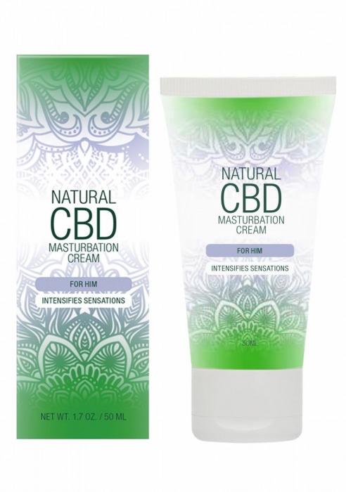 Крем для мастурбации для мужчин Natural CBD Masturbation Cream For Him - 50 мл. - Shots Media BV - купить с доставкой в Братске