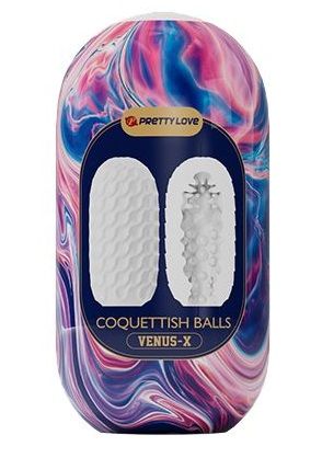 Мастурбатор в форме яйца Coquettish Balls - Baile - в Братске купить с доставкой