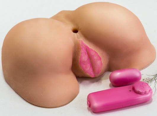Вибровагина с двумя отверстиями и с выносным пультом - LOVETOY (А-Полимер) - в Братске купить с доставкой