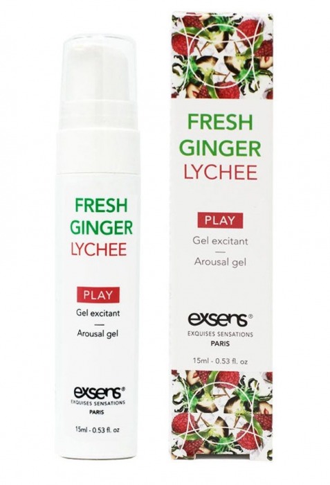 Возбуждающий гель Fresh Ginger Lychee Arousal Gel - 15 мл. - Exsens - купить с доставкой в Братске