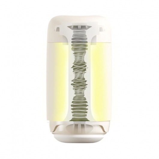 Бежевый мастурбатор Tenga Puffy - Tenga - в Братске купить с доставкой