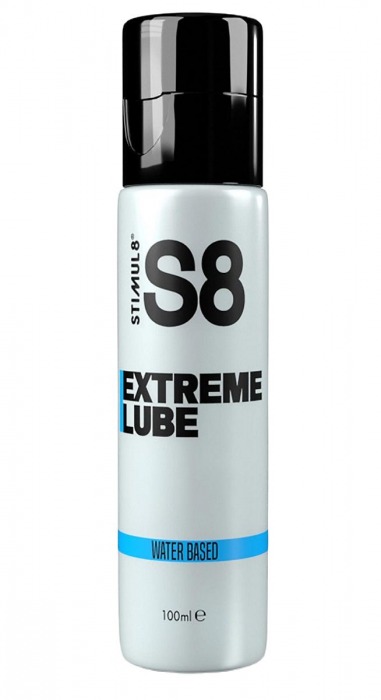 Лубрикант на водной основе S8 Extreme Lube - 100 мл. - Stimul8 - купить с доставкой в Братске