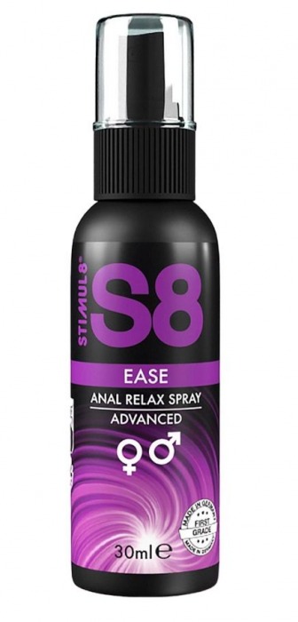 Расслабляющий анальный спрей S8 Ease Anal Relax Spray - 30 мл. - Stimul8 - купить с доставкой в Братске