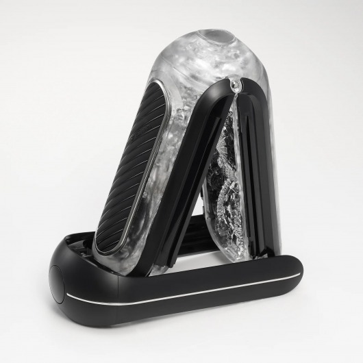 Черный мастурбатор Tenga Flip Zero Gravity с вибрацией - Tenga - в Братске купить с доставкой