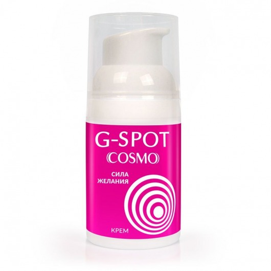 Стимулирующий интимный крем для женщин Cosmo G-spot - 28 гр. - Биоритм - купить с доставкой в Братске