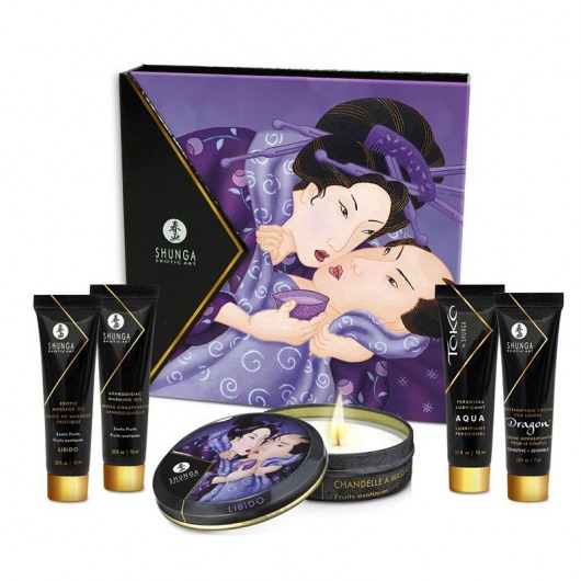 Подарочный набор Geishas secret из 5 предметов - Shunga - купить с доставкой в Братске