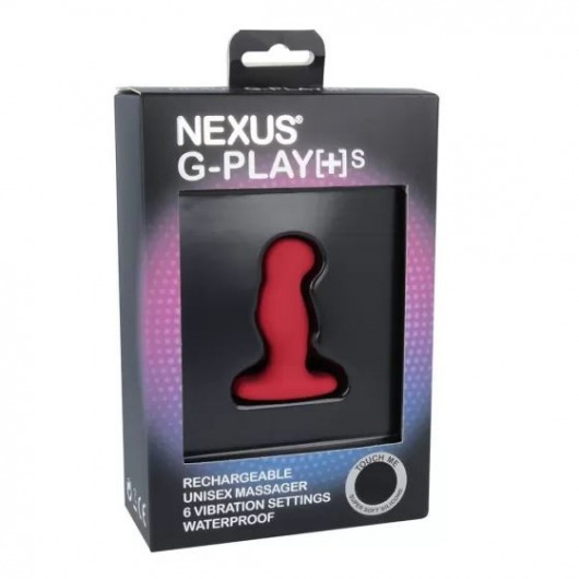 Красная вибровтулка Nexus G-Play+ S - Nexus Range - в Братске купить с доставкой